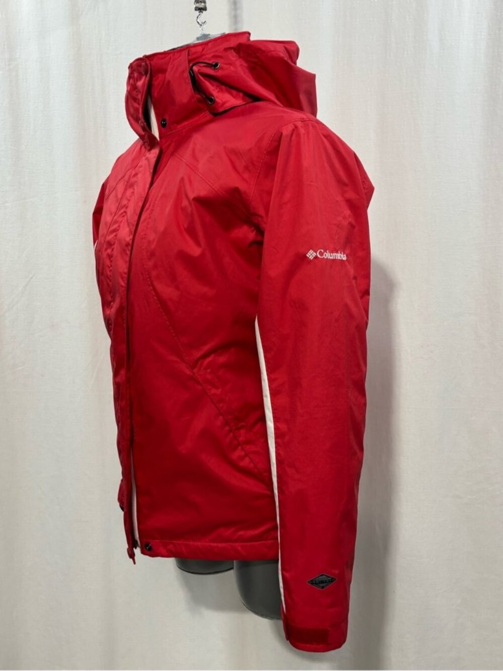 Columbia Omni-Tech Red Interchange 3-in-1 Waterproof Jacket Small - Picture 3 of 12